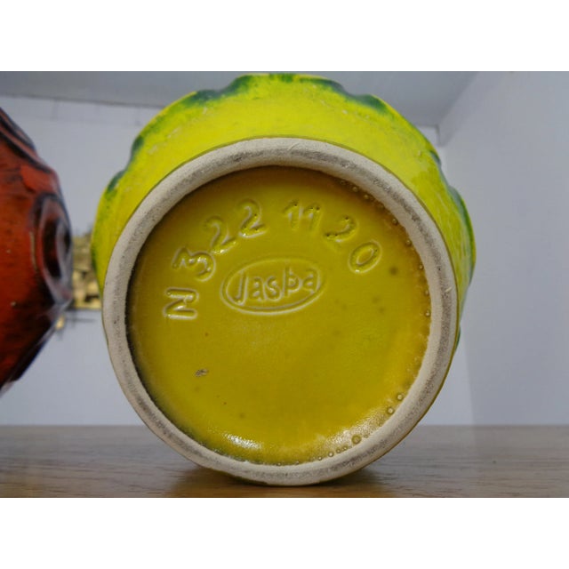 Pop Art Ceramic Vases from Jasba, Set of 2, 1970s For Sale - Image 10 of 12