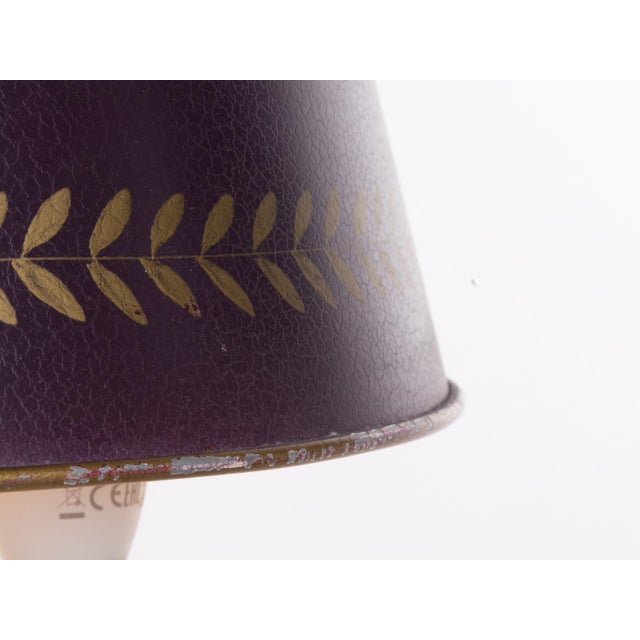 French Bronze Boiled Desk Lamp in the Style of Louis Tule XV For Sale - Image 9 of 13