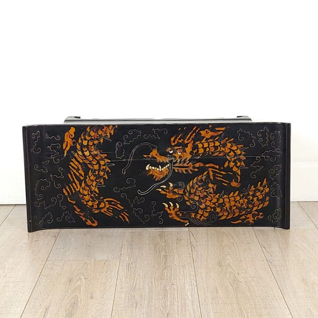 Wood Rare Korean Scholar's Low Table, Circa 1900 For Sale - Image 7 of 12