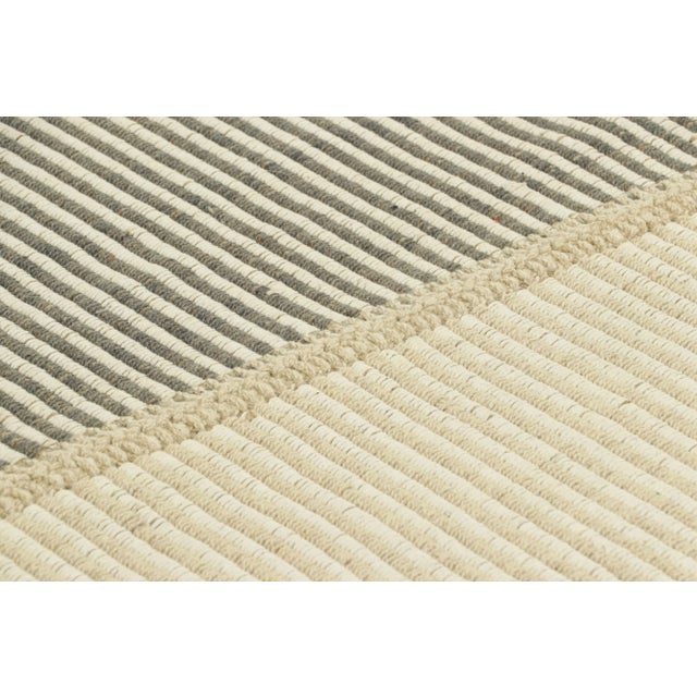 Handwoven in wool, this 15x21 oversized Kilim is from an exciting new custom-capable flatweave collection by Rug & Kilim....