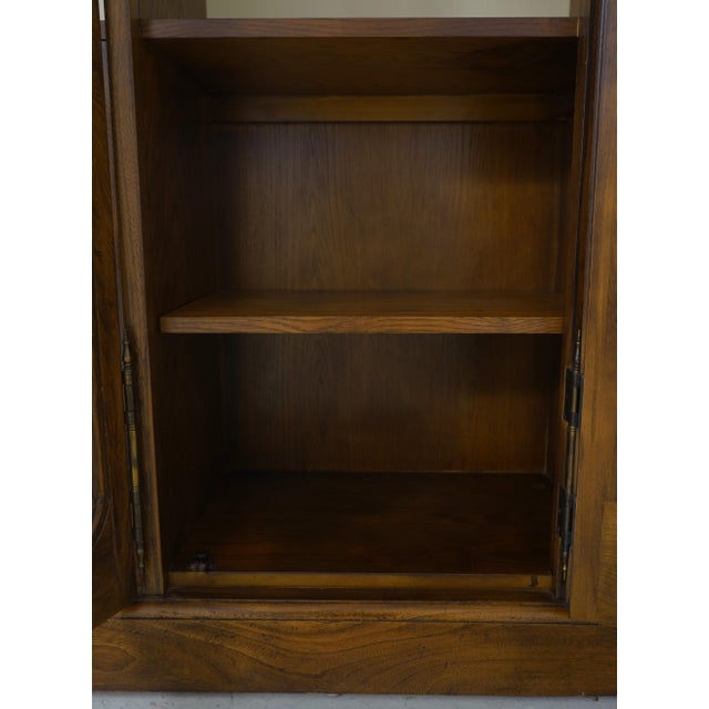 Wood Baker Country French Oak China Cabinet For Sale - Image 7 of 18