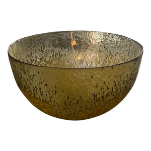 Very Large Scale Handblown Murano Glass Centerpiece Bowl