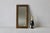 Mid-Century Italian Style Antiqued Gold Brass Finish Bubble Frame Rectangular Wall Mirror For Sale - Image 12 of 14