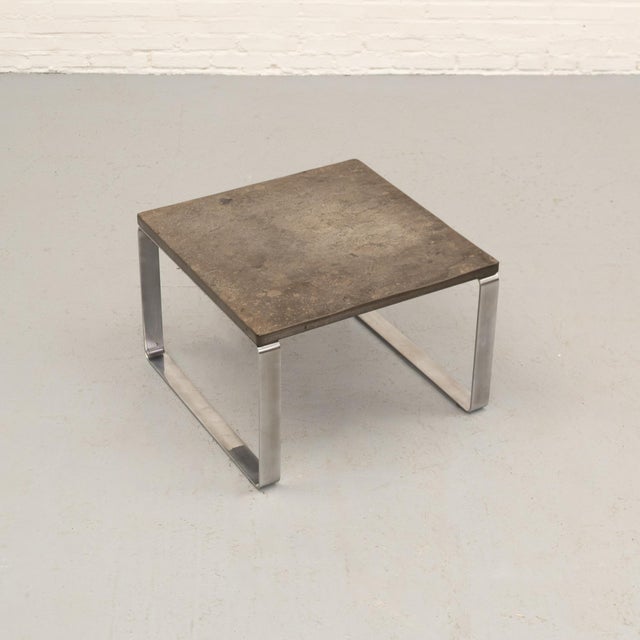 Slate Coffee Table from Peter Draenert, 1970s For Sale - Image 4 of 11