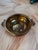 Metal Brass Centerpiece Bowl With Decorative Handles For Sale - Image 7 of 7