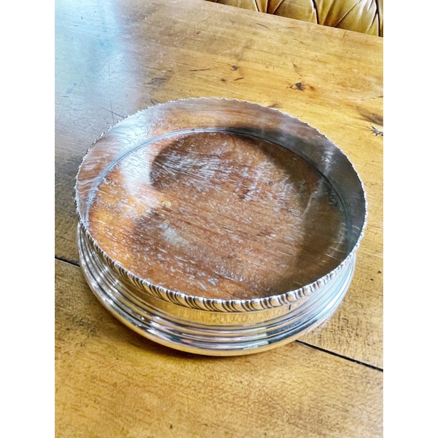 Antique Tiffany and Co Sterling Silver Wine Coaster For Sale In New York - Image 6 of 7