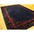 1920s 1920s Antique Navy Floral Oriental Chinese Art Deco Rug in Mandarin Quality For Sale - Image 5 of 11