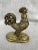 Mid 20th Century Vintage Solid Brass Rooster Figurine For Sale - Image 10 of 12