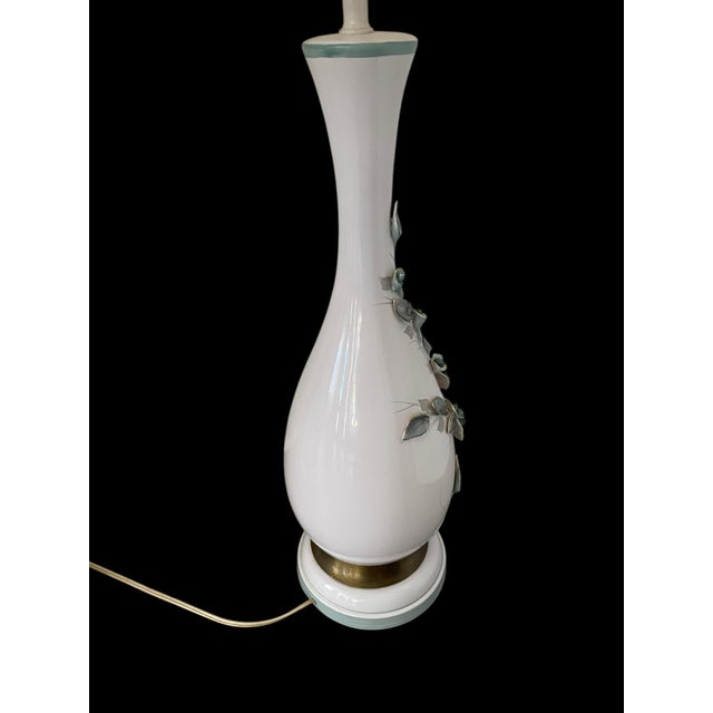 Mid-Century Floral Lamps - a Pair For Sale - Image 9 of 12