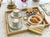 1970s Vintage Glass & Bamboo Handled Serving Tray — Palm Beach • Coastal Chic • Mid‑Century Modern • British Colonial. See Pics! For Sale - Image 5 of 8