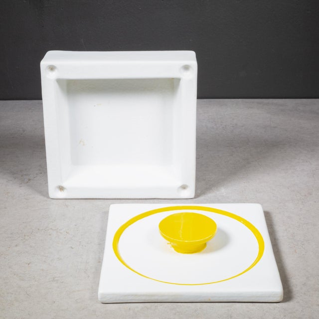 Mid-Century Modern Baldelli Italy Ceramic Dish c.1940-1960 For Sale - Image 3 of 8