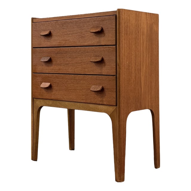 Danish Teak Chest of Drawers by Poul M. Volther For Sale