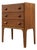 Danish Teak Chest of Drawers by Poul M. Volther For Sale