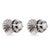 Contemporary Art Deco Style Diamond Platinum Studs, A Pair For Sale - Image 3 of 5