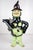 1990s Signed Postmodern Feminist Sculptural Pottery - Witch Teapot For Sale - Image 5 of 15