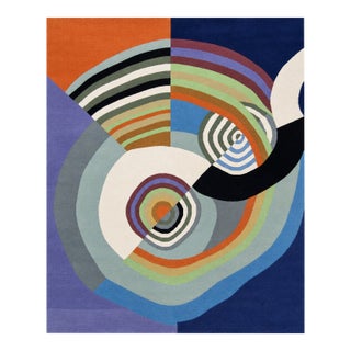 Robert Delaunay Rythme No 2 Tapestry – Limited Edition Wool on Cotton (250x300cm) For Sale
