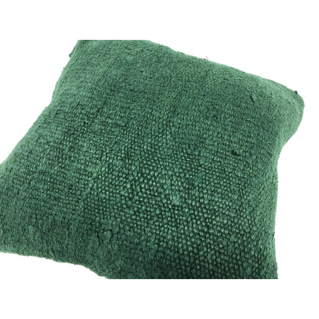 Turkish Turkish Handmade Vintage Kilim Lumbar Pillow Cover For Sale - Image 3 of 6