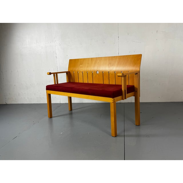 Modernist Sculptural Sofa by Arno Votteler for Bisterfeld and Weiss, 1980s For Sale - Image 6 of 14