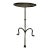 Small Spanish Iron Drinks Table on a Tripod Base For Sale