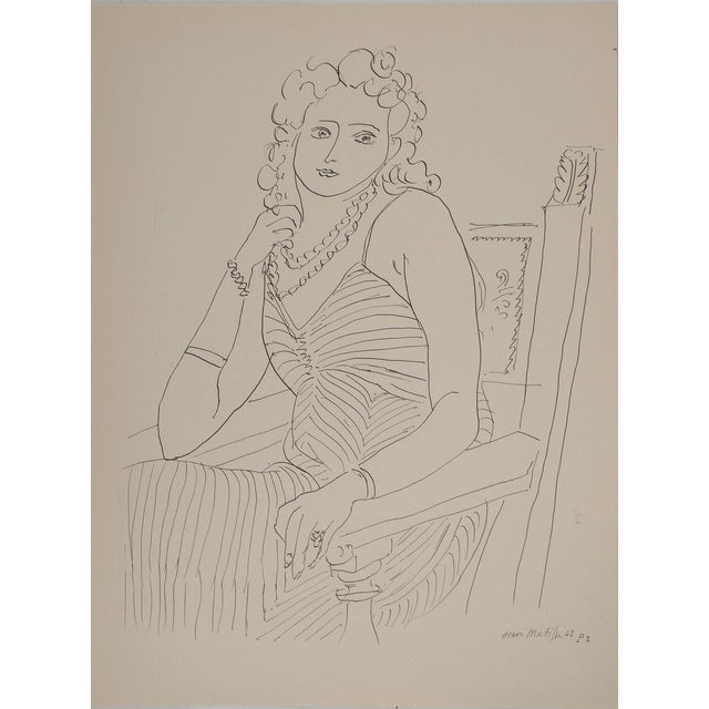 Henri Matisse, Femme élégante, Lithograph For Sale - Image 7 of 7