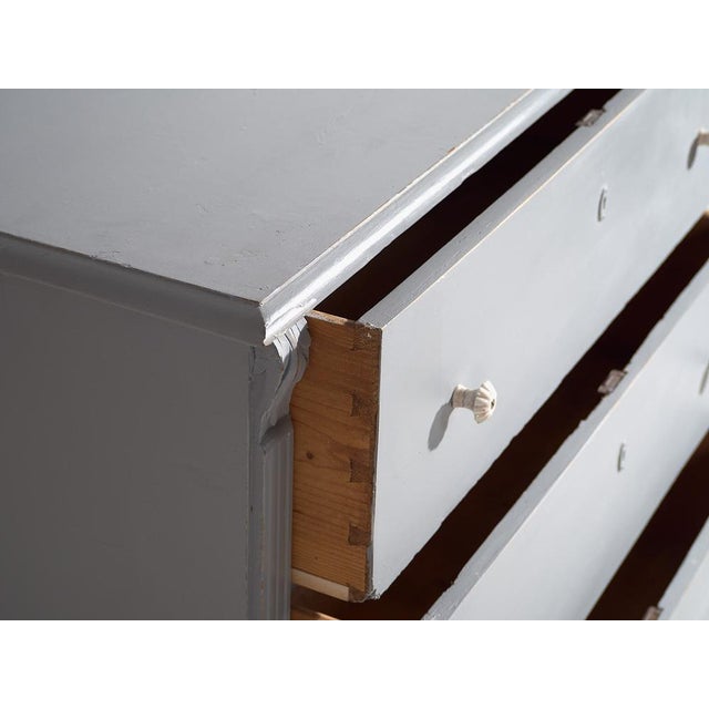 Gray Chest of Drawers, 1920s For Sale - Image 11 of 15