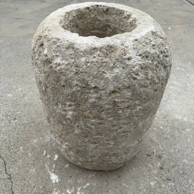 Contemporary Antique Limestone Trough 51226n For Sale - Image 3 of 6