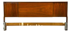 Edmond J. Spence, King Size Headboard, Walnut, Sweden, 1950s