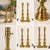 Hollywood Regency Vintage Hollywood Regency Stiffel Solid Brass Tall Table Lamps – a Pair For Sale - Image 3 of 4