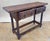 20th Century Catalan Spanish Carved Wood Console Table For Sale - Image 13 of 14