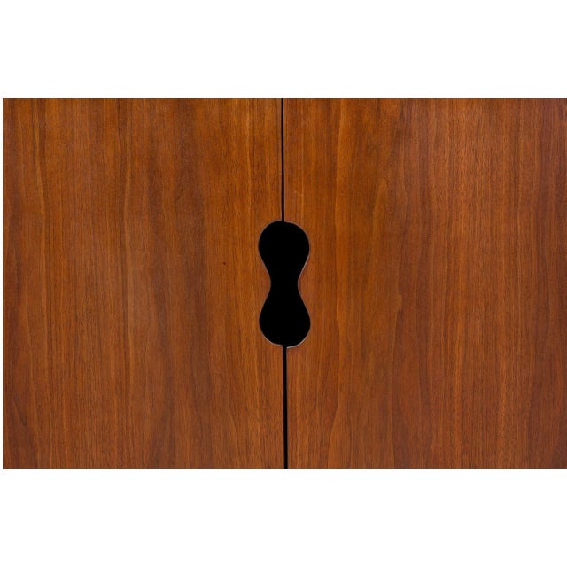 1950s Keyhole Credenza by Brown Saltman Likely Designed by Paul Laszlo For Sale - Image 15 of 18