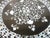 Wood Vintage Chinese Black Lacquer Mother-of-Pearl Inlaid Low Kang Table For Sale - Image 7 of 14