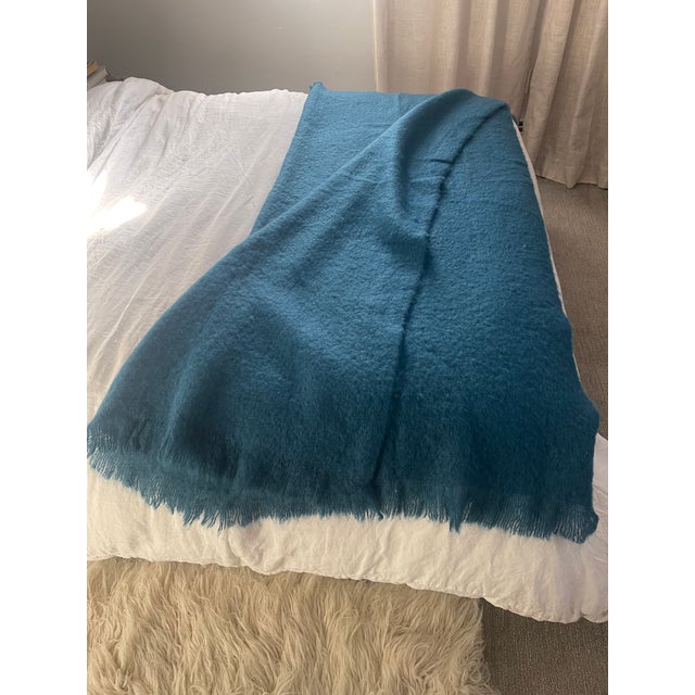 Textile Mohair Throw For Sale - Image 7 of 7