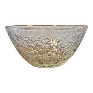 Mid 20th Century Princess House Fantasia Salad Bowl For Sale