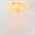 Large Mid-Century Modern Flower Flush Mount in Murano Glass and Brass by Ernst Palme for Palwa, Germany, 1970s For Sale - Image 6 of 12