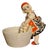 Girl Washing Laundry Figure by Sandro Vacchetti for Essevi, 1940s For Sale