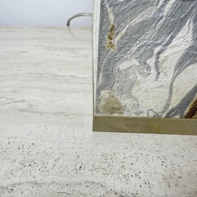 Mid-Century Modern Cube Table Lamp, 1970s For Sale - Image 17 of 18