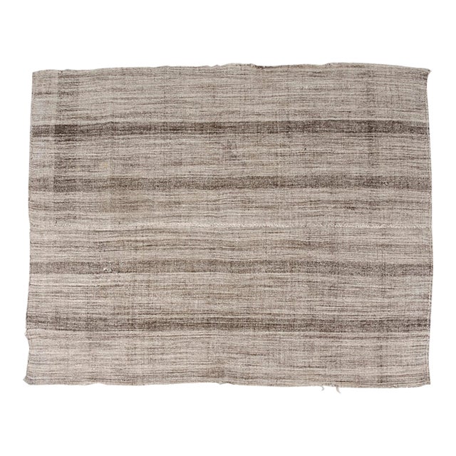 Vintage Anatolian Oushak Kilim Rug For Sale