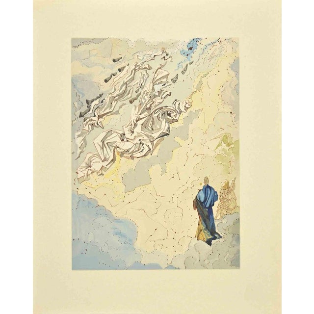 Modern Salvador Dalí, Heaven of Jupiter, Woodcut, 1963 For Sale - Image 3 of 3