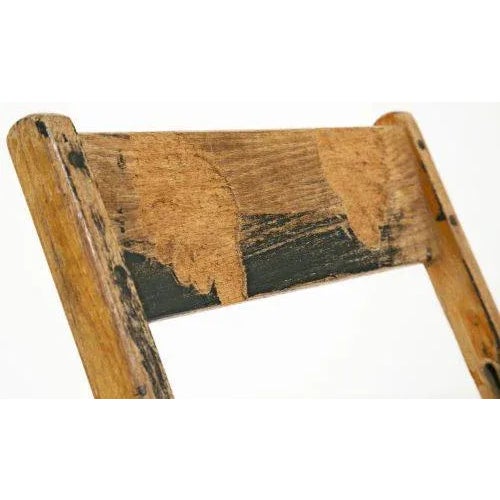 Black Folding Chair For Sale - Image 8 of 9