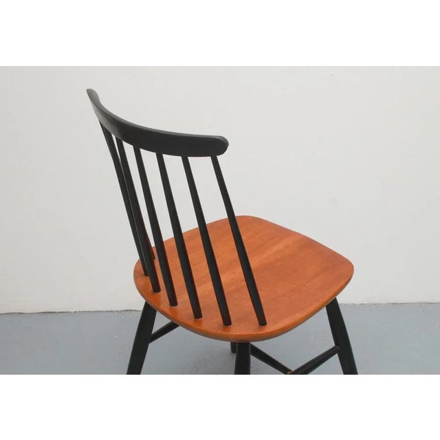 Wood Dining Chair in Teak, 1965 For Sale - Image 7 of 9