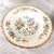 This is a set of five rimmed soup or cereal bowls by John Aynsley and Sons in pattern number 5683 with raised enamel...