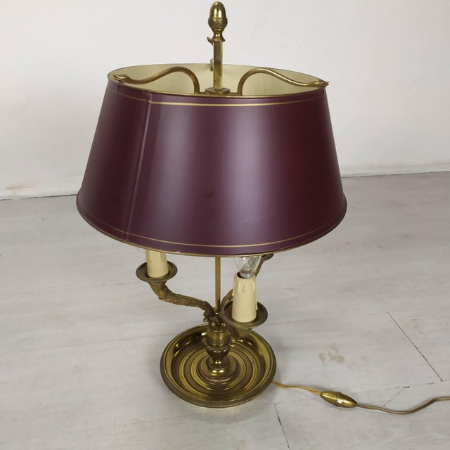 Hot Water Bottle Lamp in Bronze, 1970s, in Good conditions. Designed 1970 to 1979 European Plug (up to 250V).The wiring of...