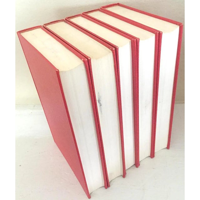 Mid-Century Modern Mid-20th Century Vintage "Catalogue Des Livres Composant La Bibliothèque De Feu M. By Le Baron James De Rothschild" Volume Set- 5 Books For Sale - Image 3 of 4