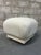1980s 1980s Art Deco Revival Souffle Ottoman With Casters in the Karl Springer Style For Sale - Image 5 of 12