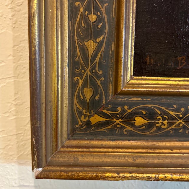 Antique English Still Life Painting With Flowers by Mabel.B.Messer For Sale In West Palm - Image 6 of 6