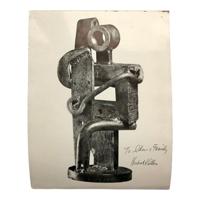 Herbert Hallem Roko Gallery Show Catalog 1973 – Signed & Dedicated by Artist, Vintage Art Exhibition Ephemera For Sale