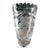 1960s Vintage German Lausitzer Lead Crystal Glass Flower Vase Dd50 - Grape Leaf For Sale