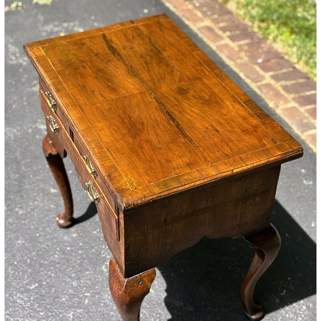 Wood 18th Century Queen Anne Lowboy Table -- Connection to Author John Le Carré For Sale - Image 7 of 11