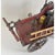 19th C Antique Iron & Wood Fire Engine Large Model or Sculpture For Sale - Image 4 of 13