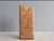 Michael Elkan Signed Hand-Carved Curly Maple Burl Desk Clock With Hidden Compartment For Sale - Image 9 of 9